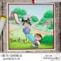 Mobile Preview: Stampingbella Park Backdrop Rubber Stamps 1