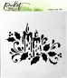 Preview: SC 175 Candlelight stencil stencil picket fence studios 1