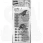 Preview: Botanic Collage Tim Holtz Mixed Media Set Stencil Clear Stamps Stampers Anonymous