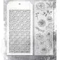 Preview: Floral Elements Tim Holtz Mixed Media Set Stencil Clear Stamps Stampers Anonymous 1