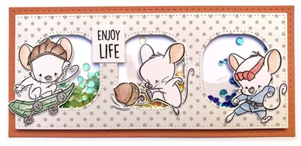 Mice & Sport Clear Stamps Impronte D'Autore 2