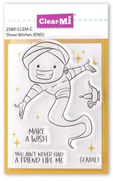 Three Wishes Clear Stamps Impronte D'Autore