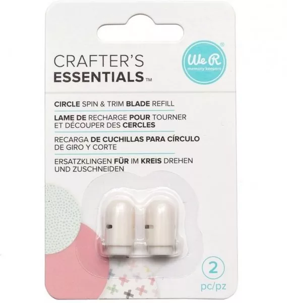 Circle Spin & Trim Refill Blades we r memory keepers 1