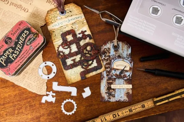Vault Industrial Tim Holtz Thinlits Colorize Dies Sizzix 2