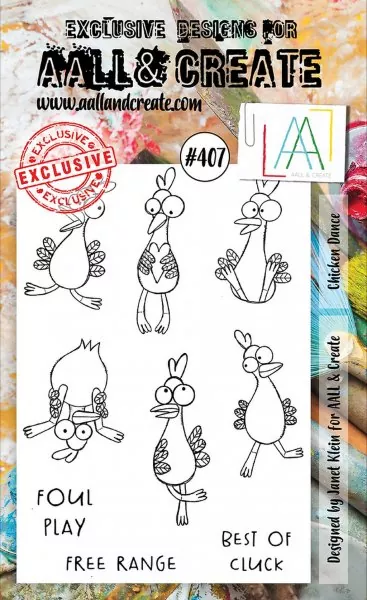 aall create clear stamp Chicken Dance