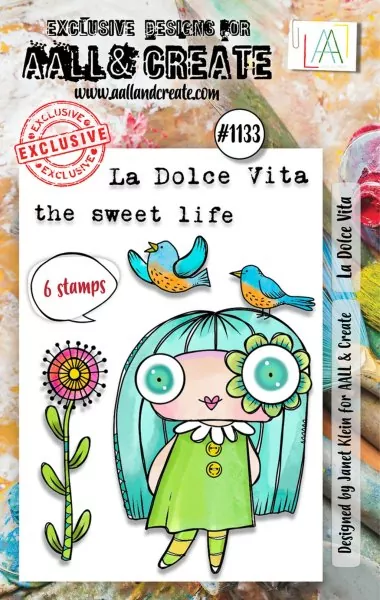 aall create clear stamp La Dolce Vita