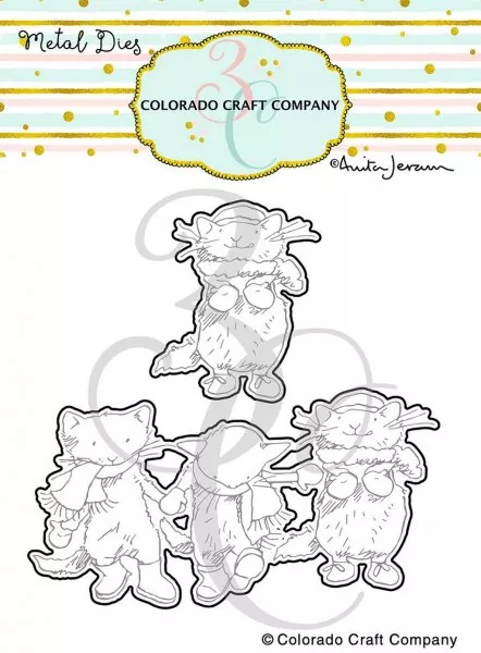 Kittens & Mittens Dies Colorado Craft Company by Anita Jeram