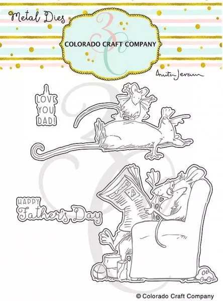 For Dad Dies Colorado Craft Company by Anita Jeram