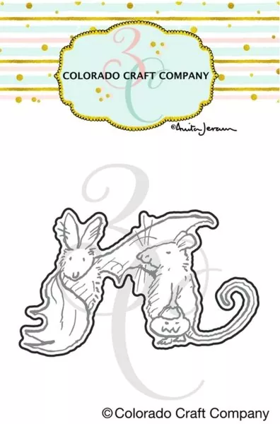 Halloween Friends Mini Dies Colorado Craft Company by Anita Jeram