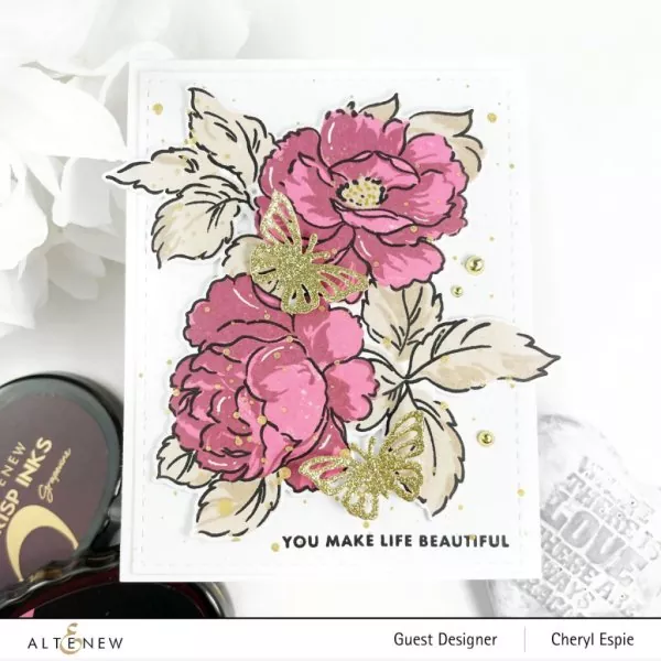 Bountiful Bouquet clearstamps altenew 1