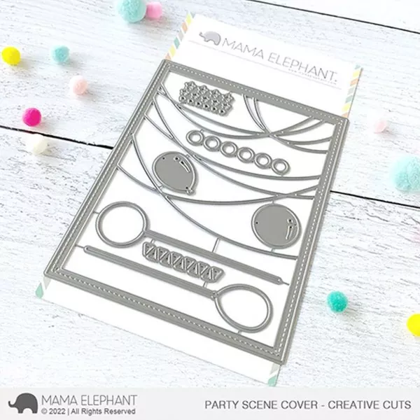 Party Scene Cover Dies Creative Cuts Mama Elephant