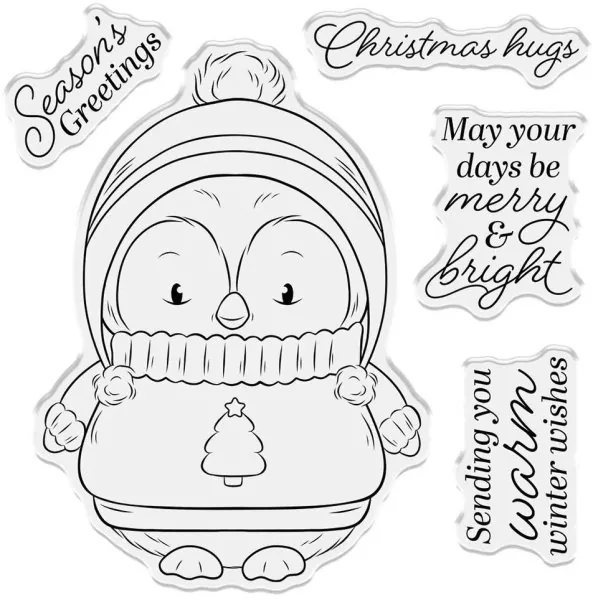 Christmas Hugs stamp set crafters companion 1