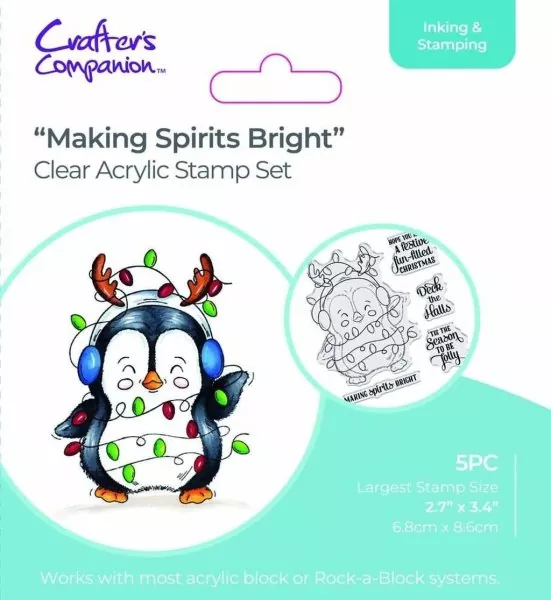 Making Spirits Bright stamp set crafters companion