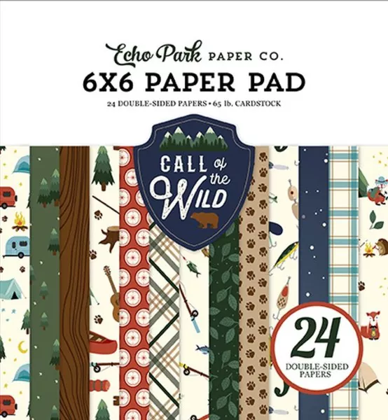 echo park Call Of The Wild 6x6 inch paper pad