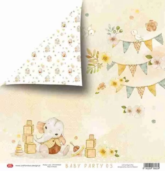 Baby Party 12"x12" Paper Pack Craft & You Design 3
