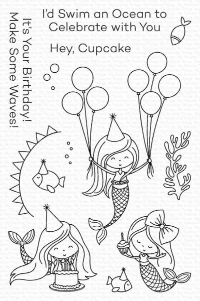Bubbly Birthday Clear Stamps My Favorite Things