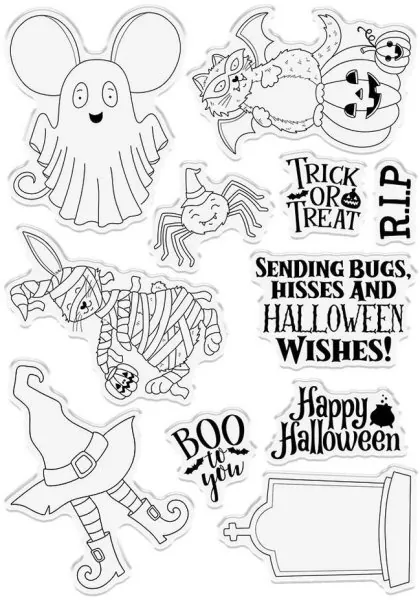 All Hallows Eve - Boo to You stamp set crafters companion 1