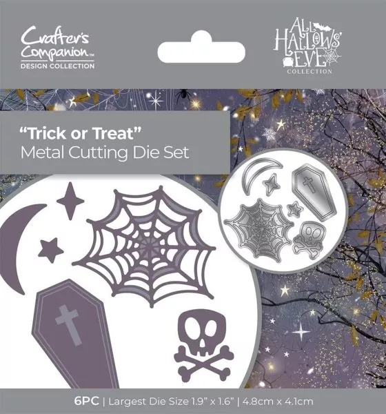 Trick or Treat die set All Hallows Eve crafters companion