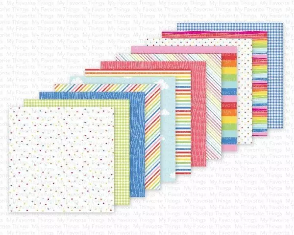Happy Patterns Paper Pad 6x6 Inch My Favorite Things 1