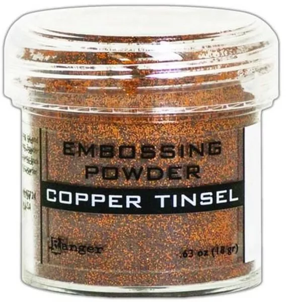 Copper Tinsel Embossing Powder Ranger