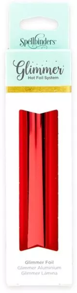 Spellbinders Glimmer Hot Foil Red