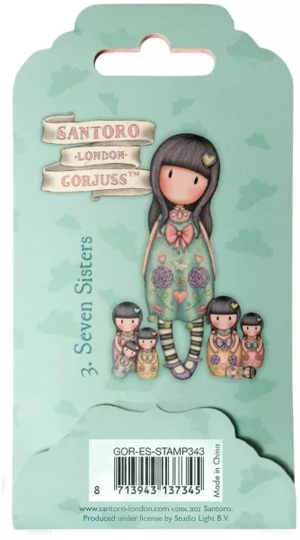 gorjuss rubber stamps Seven Sisters 1