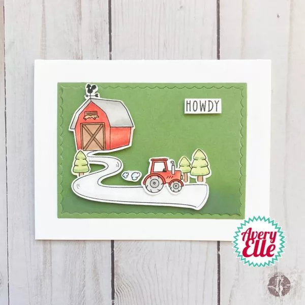 Howdy avery elle clear stamps 2