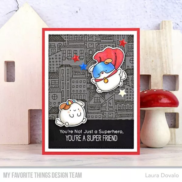 Super Human Clear Stamps My Favorite Things 3
