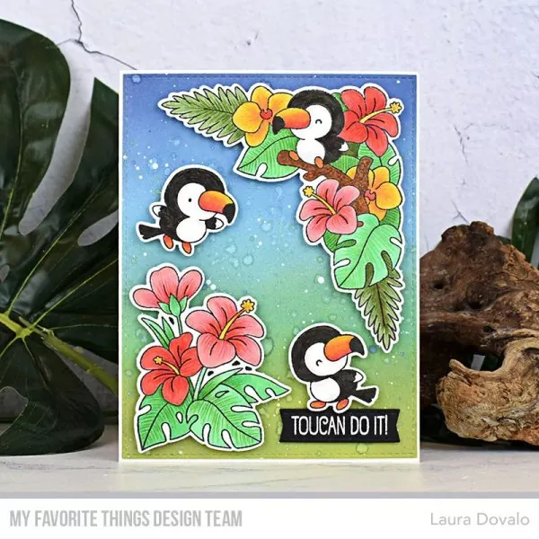 Tropical Toucans Clear Stamps My Favorite Things 2