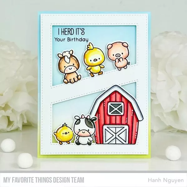 Barnyard Bunch Clear Stamps My Favorite Things 2