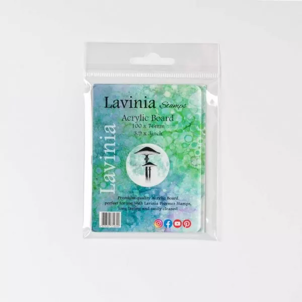 Lavinia block for clearstamp 76 x 100 mm
