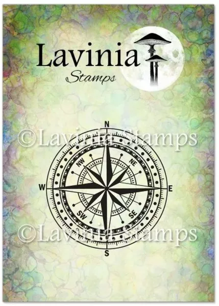 Compass Small Lavinia Clear Stamps