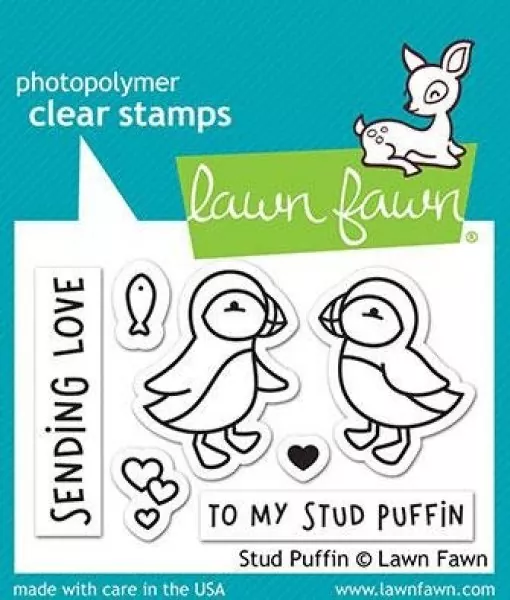 LF2169 StudPuffin clear stamps