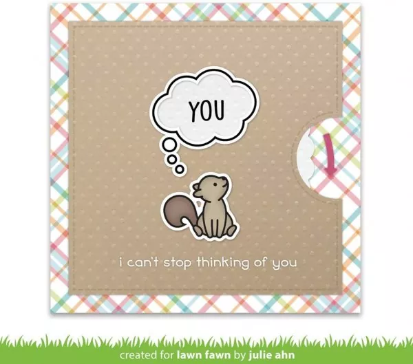 Reveal Wheel Thought Bubble Add-On Dies Lawn Fawn