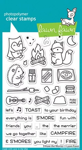 S'more the Merrier Clear Stamps Lawn Fawn