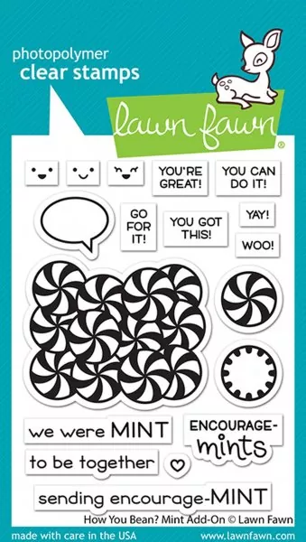 How You Bean Candy Corn Add-On clear stamp lawn fawn