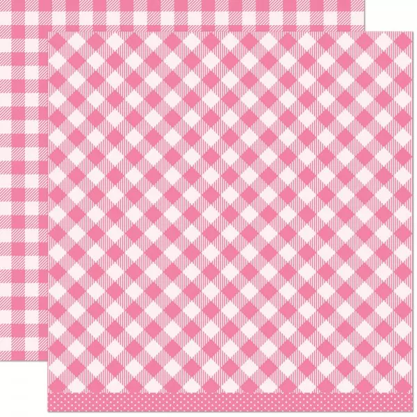 Gotta Have Gingham Rainbow Audrey lawn fawn scrapbooking paper 1