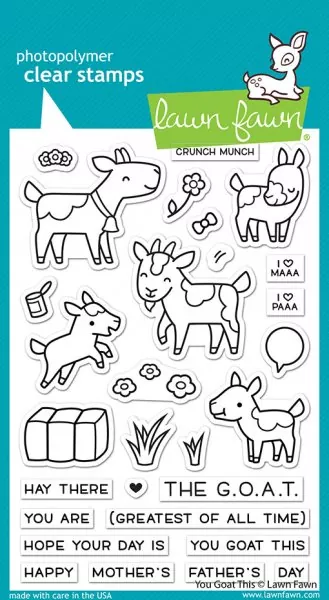 You Goat This Clear Stamps Lawn Fawn