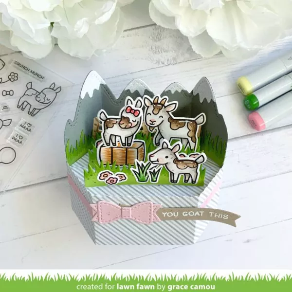 You Goat This Clear Stamps Lawn Fawn 2