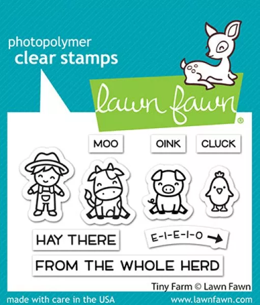 LF2772 Tiny Farm Clear Stamps Stempel Lawn Fawn