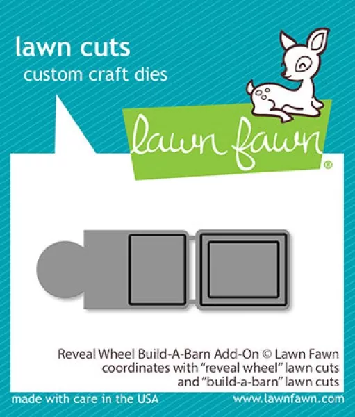 Reveal Wheel Build-a-Barn Add-On Dies Lawn Fawn