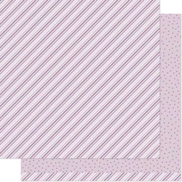 Stripes 'n' Sprinkles Vivacious Violet lawn fawn scrapbooking paper