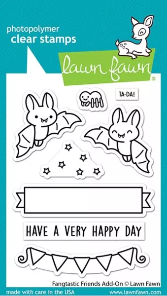 Fangtastic Friends Add-On Clear Stamps Lawn Fawn