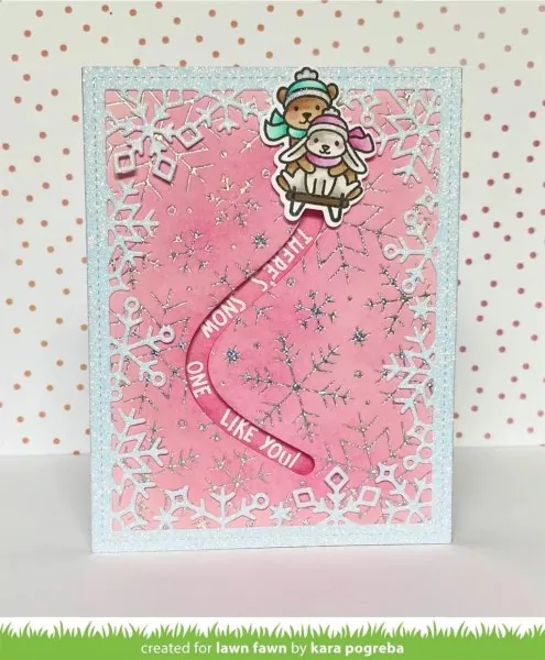 Snow One Like You Clear Stamps Lawn Fawn 2