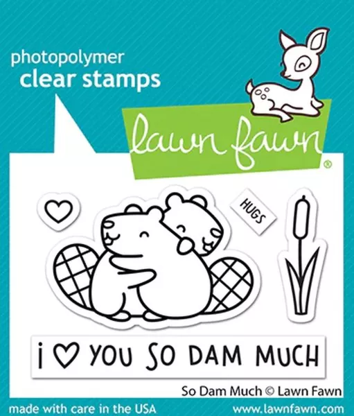 So Dam Much Clear Stamps Lawn Fawn