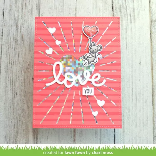 All My Heart Clear Stamps Lawn Fawn 1