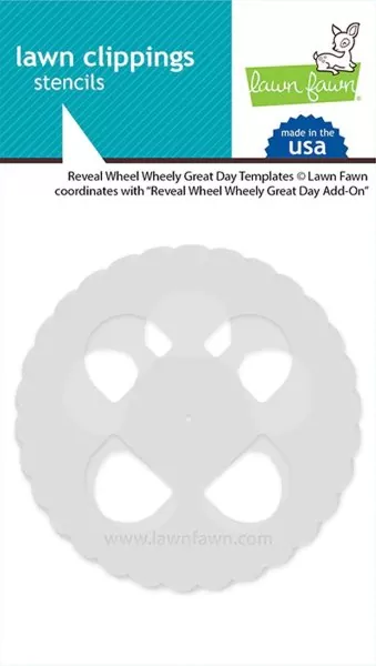 Stencil Reveal Wheel Templates: Wheely Great Day Lawn Fawn