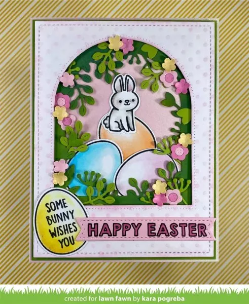 Eggstraordinary Easter Add-On Clear Stamps Lawn Fawn 1