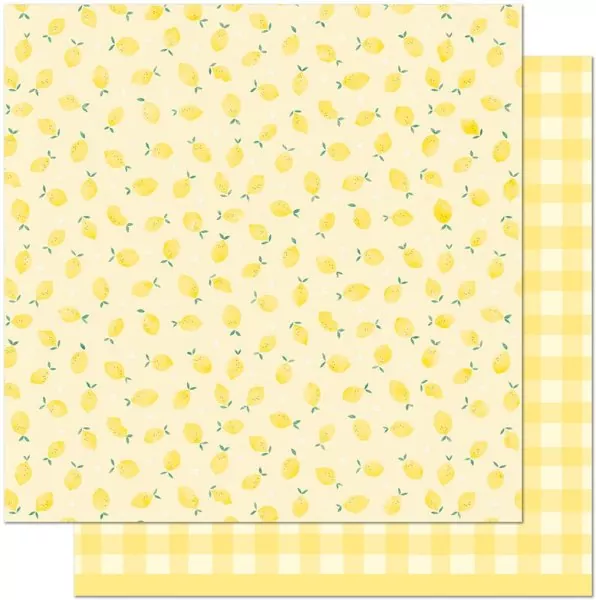 Fruit Salad Squeeze the Day lawn fawn scrapbooking paper