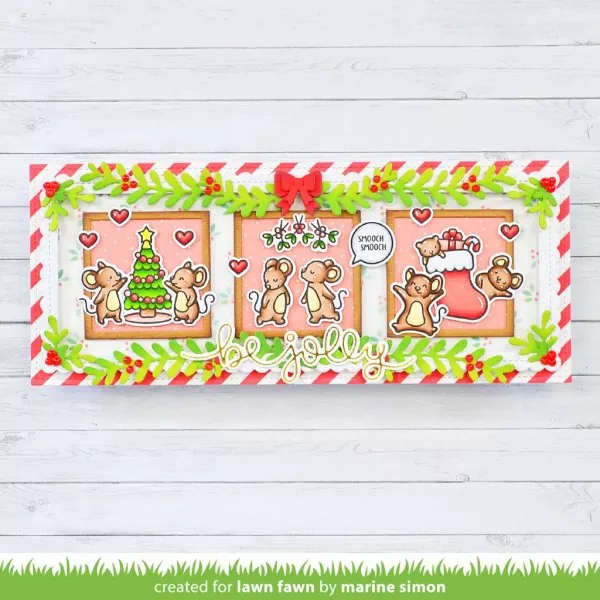 Christmas Before 'n Afters Clear Stamps Lawn Fawn 1